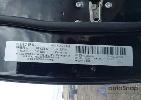 2016 Dodge Charger R/T Scat Pack from USA, damaged, VIN 2C3CDXGJ2GH299025